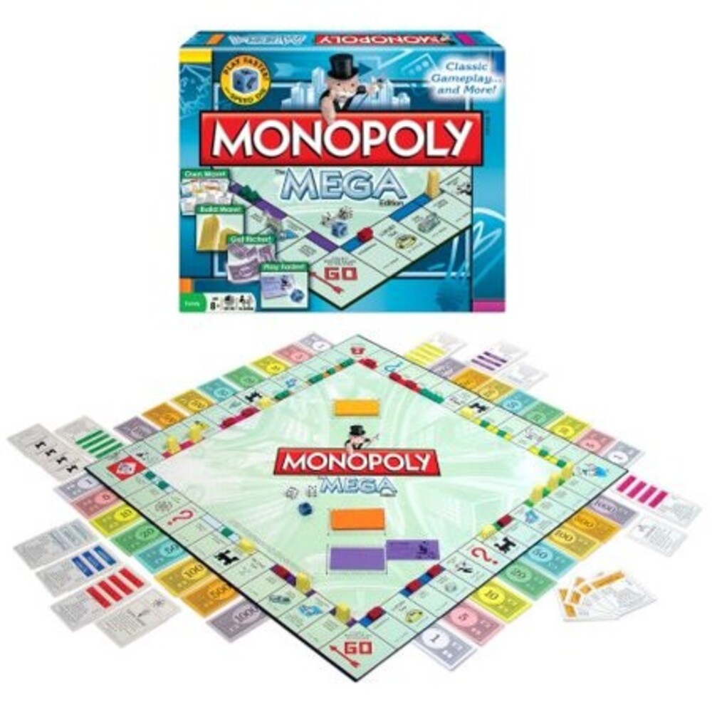 Winning Moves Games Monopoly Game the Mega Edition (English Only)